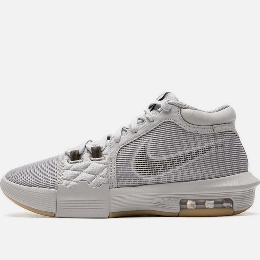 Nike LeBron Witness VIII 8 EP "James" Iron Grey Gum Men’s Basketball Shoe